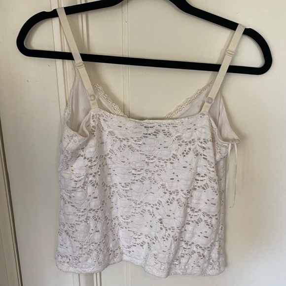 White Lacey INC Tank Top - Picture 3 of 4